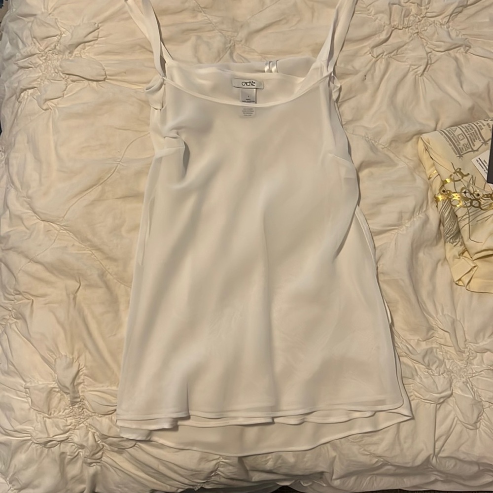 White tank blouse